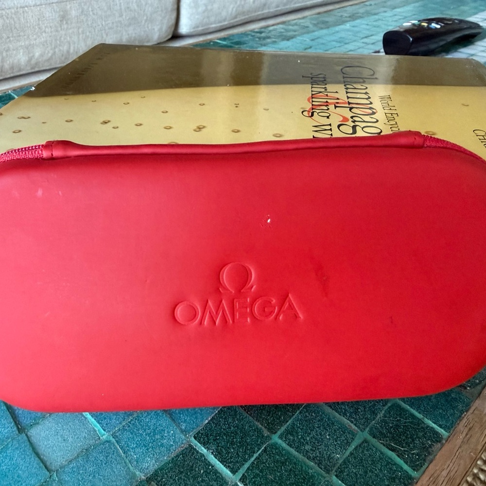 Omega Red Watch Case